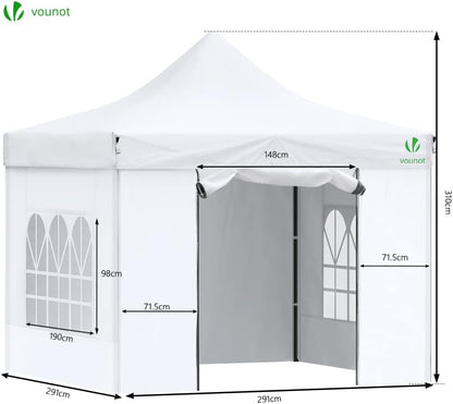 10x10ft Heavy Duty Gazebo